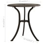 Mesa de jardín aluminio fundido color bronce 62x62x65 cm de , Mesas de jardín - Ref: Foro24-315579, Precio: 103,01 €, Descuen...