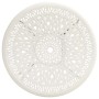 Mesa de jardín aluminio fundido blanco 90x90x74 cm de , Mesas de jardín - Ref: Foro24-315587, Precio: 235,59 €, Descuento: %