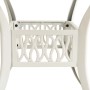 Mesa de jardín aluminio fundido blanco 90x90x74 cm de , Mesas de jardín - Ref: Foro24-315587, Precio: 235,59 €, Descuento: %