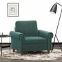 Sillón de terciopelo verde oscuro 60 cm de , Sofás - Ref: Foro24-359511, Precio: 161,32 €, Descuento: %