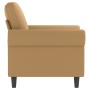 Sillón de terciopelo marrón 60 cm de , Sofás - Ref: Foro24-359516, Precio: 176,82 €, Descuento: %