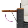 Set de sofás de jardín 10 pzas cojines ratán sintético negro de , Conjuntos de jardín - Ref: Foro24-3227155, Precio: 563,84 €...