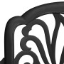 Mesa y sillas de bistró 3 piezas aluminio fundido negro de , Conjuntos de jardín - Ref: Foro24-3070566, Precio: 472,11 €, Des...