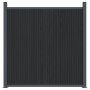 Panel de valla WPC gris 180x186 cm de , Paneles de vallas - Ref: Foro24-4003979, Precio: 502,10 €, Descuento: %