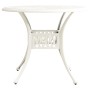 Mesa y sillas de bistró 5 piezas aluminio fundido blanco de , Conjuntos de jardín - Ref: Foro24-3070612, Precio: 744,79 €, De...