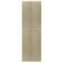 Armario de oficina contrachapado color roble 60x32x190 cm de vidaXL, Armarios archivadores - Ref: Foro24-800300, Precio: 153,...