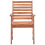 Sillas de comedor de exterior 3 uds madera maciza de acacia de vidaXL, Sillas de jardín - Ref: Foro24-46313, Precio: 203,50 €...