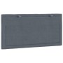 Cabecero de cama acolchado terciopelo gris oscuro 100 cm de , Cabeceros y pies de cama - Ref: Foro24-374656, Precio: 36,30 €,...