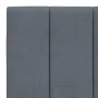 Dark gray velvet padded bed headboard 100 cm by , Headboards and footboards - Ref: Foro24-374656, Price: 34,21 €, Discount: %