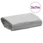 Lona gris 5x7 m 650 g/m² de , Lonas impermeables - Ref: Foro24-156048, Precio: 172,91 €, Descuento: %