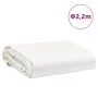 Lona blanco Ø 2,2 m 650 g/m² de , Lonas impermeables - Ref: Foro24-156228, Precio: 20,95 €, Descuento: %