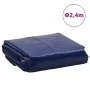 Blue tarpaulin Ø 2.4 m 650 g/m² by , Waterproof tarpaulins - Ref: Foro24-156221, Price: 33,23 €, Discount: %