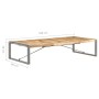 Mesa de centro de madera de mango rugosa 180x90x40 cm en Mesas de centro | Comprar online en Foru.es