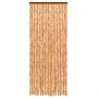 Cortina antimoscas chenilla ocre y blanco 90x200 cm de , Mosquiteras para ventanas - Ref: Foro24-377400, Precio: 64,81 €, Des...