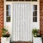 Cortina antimoscas chenilla gris claro y blanco 56x200 cm de , Mosquiteras para ventanas - Ref: Foro24-377312, Precio: 36,47 ...