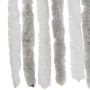 Cortina antimoscas chenilla gris claro y blanco 56x200 cm de , Mosquiteras para ventanas - Ref: Foro24-377312, Precio: 42,70 ...