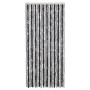 Cortina antimoscas chenilla gris y negro 56x185 cm de , Mosquiteras para ventanas - Ref: Foro24-377325, Precio: 39,03 €, Desc...