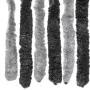 Cortina antimoscas chenilla gris y negro 56x185 cm de , Mosquiteras para ventanas - Ref: Foro24-377325, Precio: 38,21 €, Desc...