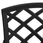 Sillas de jardín 6 unidades aluminio fundido negro de , Conjuntos de jardín - Ref: Foro24-3216320, Precio: 740,82 €, Descuent...