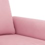 Sillón de terciopelo rosa 60 cm de , Sofás - Ref: Foro24-359512, Precio: 177,74 €, Descuento: %