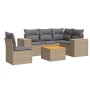 Juego de sofás jardín con cojines 6 pzas ratán sintético beige de , Conjuntos de jardín - Ref: Foro24-3225450, Precio: 384,49...