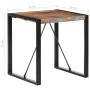 Mesa de comedor de madera maciza reciclada 70x70x75 cm en Mesas de comedor | Comprar online en Foru.es