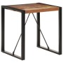 Mesa de comedor de madera maciza reciclada 70x70x75 cm en Mesas de comedor | Comprar online en Foru.es