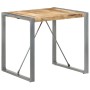 Mesa de comedor madera de mango rugosa 80x80x75 cm en Mesas de comedor | Comprar online en Foru.es