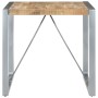 Mesa de comedor madera de mango rugosa 80x80x75 cm en Mesas de comedor | Comprar online en Foru.es