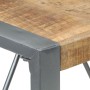 Mesa de comedor madera de mango rugosa 80x80x75 cm en Mesas de comedor | Comprar online en Foru.es