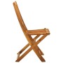 Sillas plegables de jardín 4 unidades madera maciza de acacia de vidaXL, Sillas de jardín - Ref: Foro24-46340, Precio: 194,59...