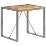 Mesa de comedor madera de mango rugosa 80x80x75 cm en Mesas de comedor | Comprar online en Foru.es