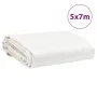 Lona blanca 5x7 m 650 g/m² de , Lonas impermeables - Ref: Foro24-156072, Precio: 173,50 €, Descuento: %