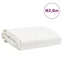 Lona blanco Ø 2,8 m 650 g/m² de , Lonas impermeables - Ref: Foro24-156231, Precio: 26,50 €, Descuento: %