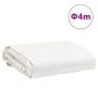 Lona blanca Ø 4 m 650 g/m² by , Waterproof tarpaulins - Ref: Foro24-156233, Price: 53,87 €, Discount: %