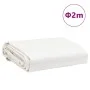 Weißes Zelt Ø 2 m 650 g/m² von , Wasserdichte Planen - Ref: Foro24-156227, Preis: 24,27 €, Rabatt: %