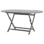 Mesa de jardín plegable madera maciza de acacia 160x85x75 cm de vidaXL, Mesas de jardín - Ref: Foro24-46332, Precio: 162,32 €...