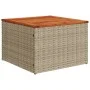 Set de sofás de jardín 11pzas con cojines ratán sintético beige by , Garden sets - Ref: Foro24-3227200, Price: 680,99 €, Disc...