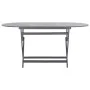 Mesa de jardín plegable madera maciza de acacia 160x85x75 cm de vidaXL, Mesas de jardín - Ref: Foro24-46332, Precio: 162,32 €...
