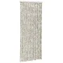Cortina antimoscas chenilla gris claro y gris oscuro 90x200 cm de , Mosquiteras para ventanas - Ref: Foro24-377396, Precio: 5...
