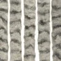 Cortina antimoscas chenilla gris claro y gris oscuro 90x200 cm de , Mosquiteras para ventanas - Ref: Foro24-377396, Precio: 5...