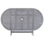 Mesa de jardín plegable madera maciza de acacia 160x85x75 cm de vidaXL, Mesas de jardín - Ref: Foro24-46332, Precio: 189,24 €...