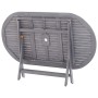 Mesa de jardín plegable madera maciza de acacia 160x85x75 cm de vidaXL, Mesas de jardín - Ref: Foro24-46332, Precio: 189,24 €...
