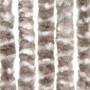 Cortina antimoscas chenilla gris taupe y blanco 100x230 cm de , Mosquiteras para ventanas - Ref: Foro24-377406, Precio: 61,01...