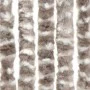Cortina antimoscas chenilla gris taupe y blanco 100x230 cm de , Mosquiteras para ventanas - Ref: Foro24-377406, Precio: 65,53...