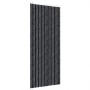 Cortina antimoscas chenilla gris antracita 100x230 cm de , Mosquiteras para ventanas - Ref: Foro24-377382, Precio: 63,30 €, D...