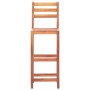 Sillas de cocina 2 unidades madera maciza de acacia de vidaXL, Taburetes de cocina - Ref: Foro24-46314, Precio: 118,19 €, Des...
