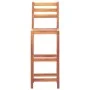 Sillas de cocina 2 unidades madera maciza de acacia de vidaXL, Taburetes de cocina - Ref: Foro24-46314, Precio: 116,03 €, Des...
