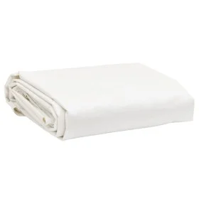 White canvas 1.5x2 m 650 g/m² by , Waterproof tarpaulins - Ref: Foro24-156067, Price: 27,67 €, Discount: %