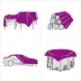 White canvas 1.5x2 m 650 g/m² by , Waterproof tarpaulins - Ref: Foro24-156067, Price: 27,67 €, Discount: %